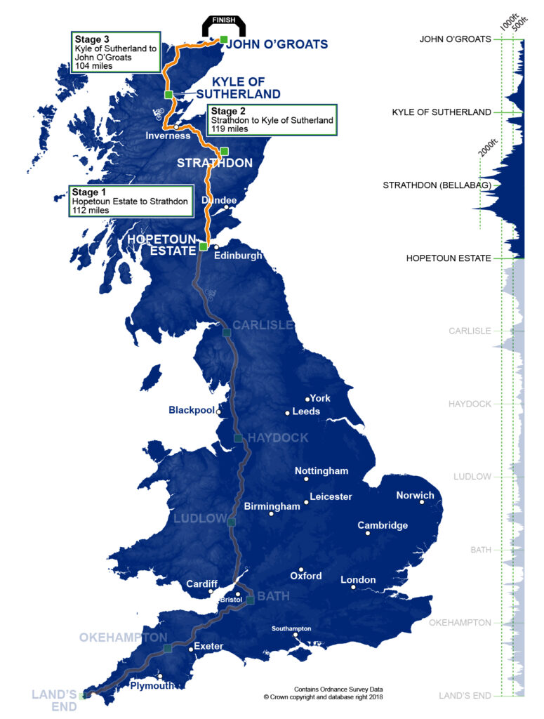 Scotland only map